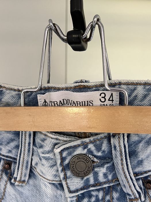 Calças de ganga Stradivarius cintura alta