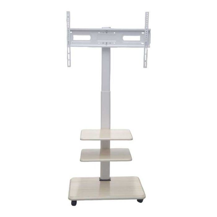 SUPORTE PARA TELEVISÃO E MONITORES 32 A 75 POL. COM DUAS BANDEJAS