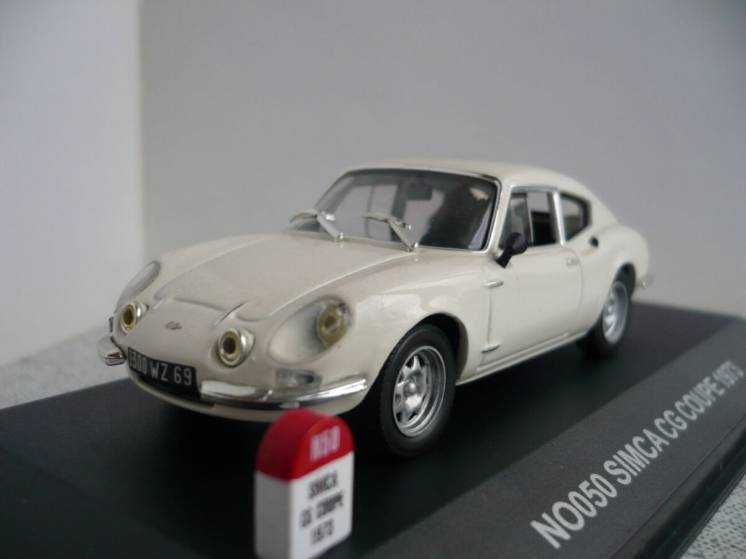 Simca CG - купе 1:43 Nostalgie/IXO Models