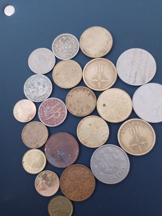 Moedas de escudos