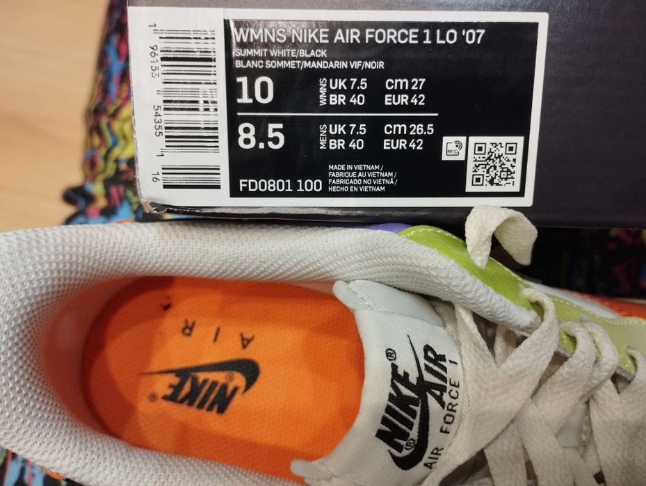 Nowe Nike Air force 1 rozmiar 42