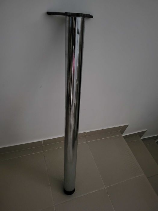 Noga do blatu, stal nierdzewna  - wspornik - regulowana wysokość.