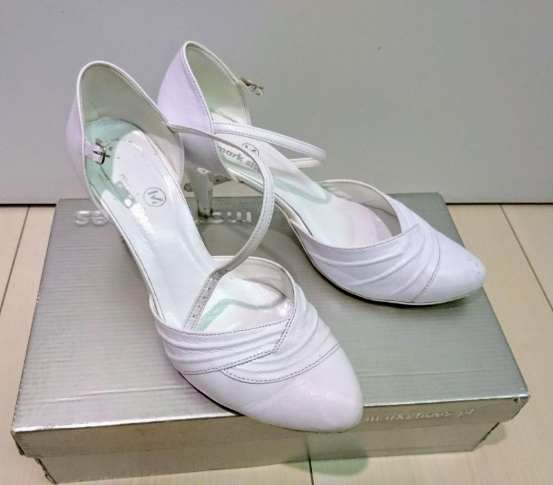 Buty ślubne , na ślub , skóra 37 (38)