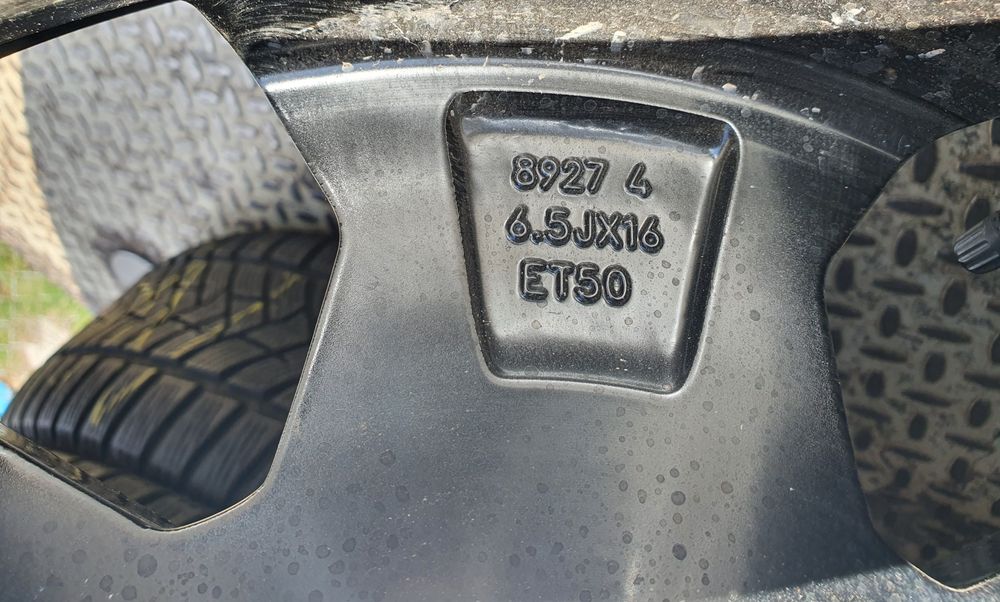 4x FELGI ORYGINALNE FORD TRANSIT 6.5 x 16 6x120 ET50 + CZUJNIKI TPMS F