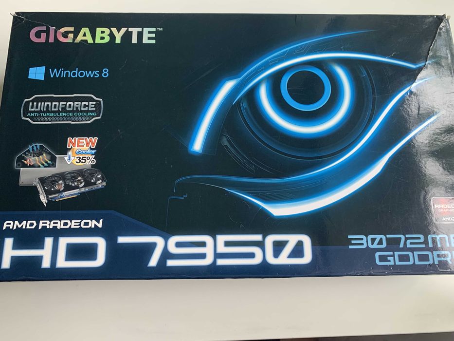 Gigabyte Radeon HD7950 3GB sprawna + MSI Radeon R9 270X 2GB