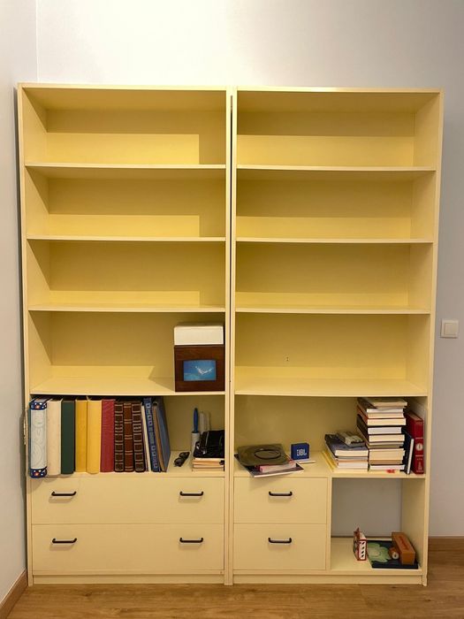 Estante com gavetas (quarto/ escritório/ sala)