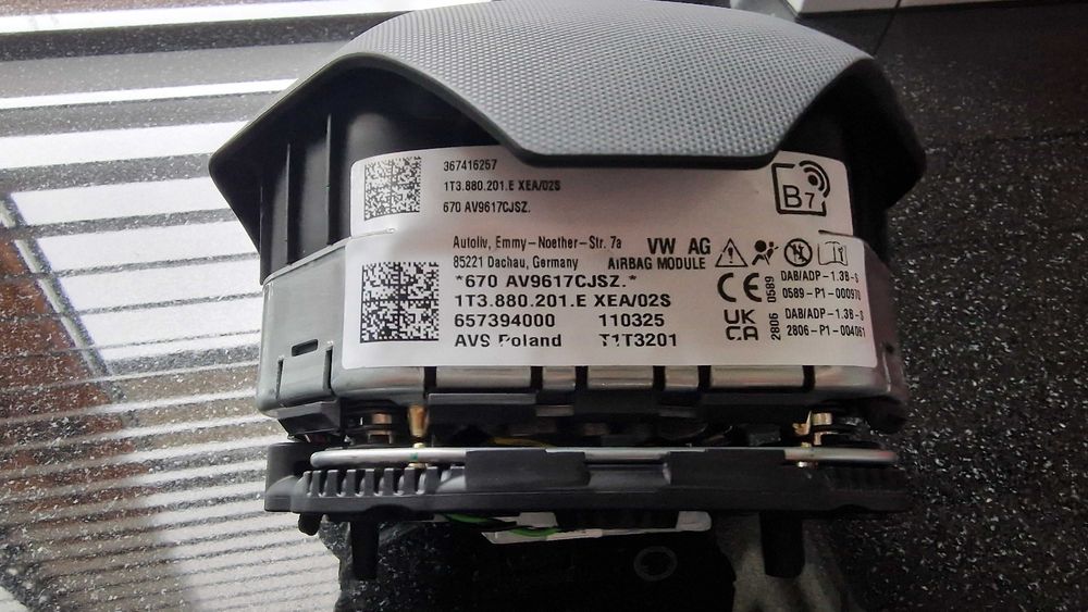 Poduszka kierowcy Volkswagen 1T3.880.201E