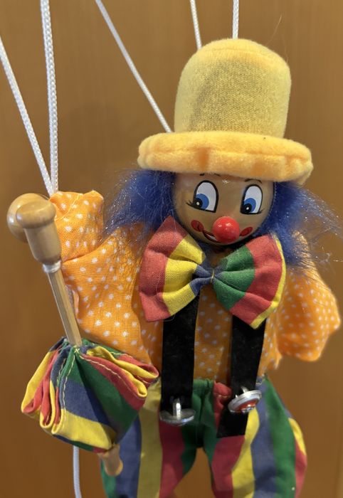 Par de marionetas vintage