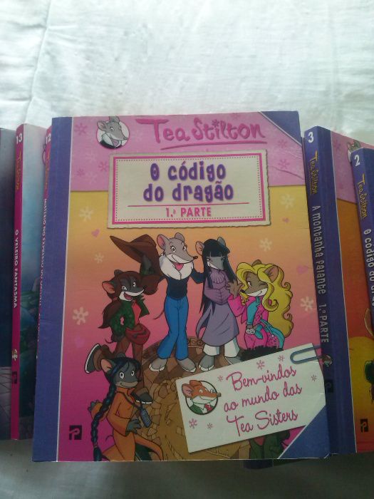 Livros Tea Stilton, portes incluídos