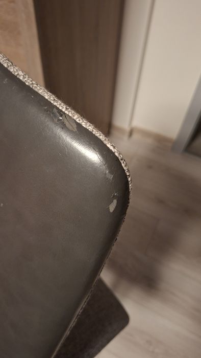 Krzesło tapicerowane szare 50 zl/6szt