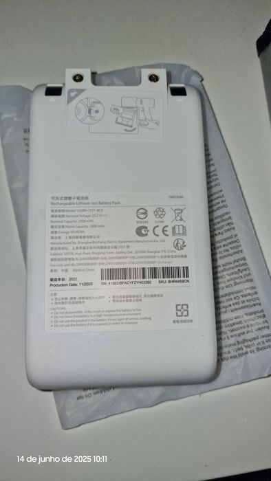 Bateria para Aspirador Xiaomi