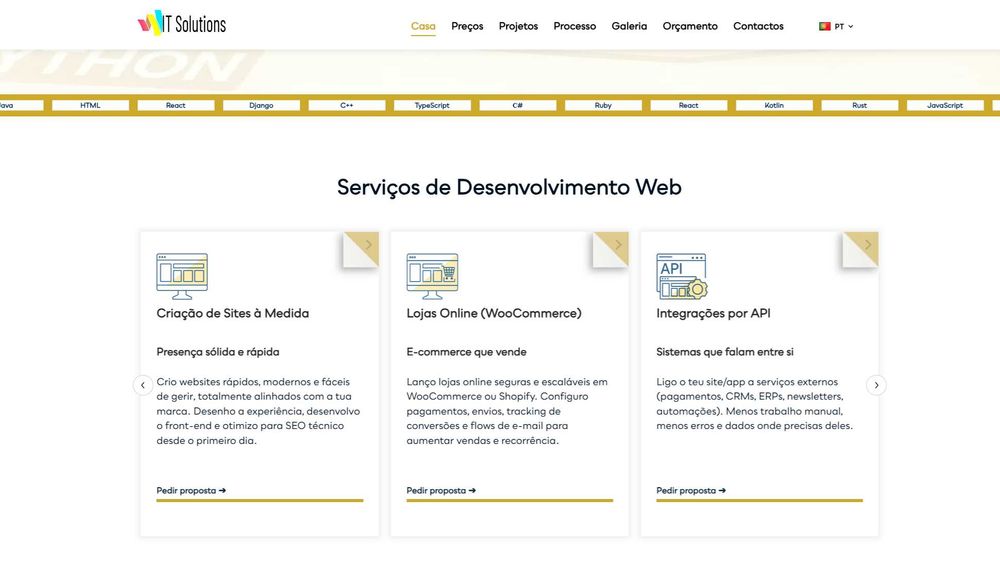 Criação de Sites Profissionais para Empresas | Website + SEO