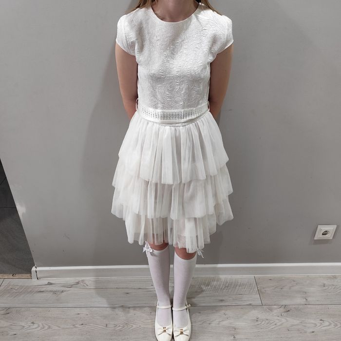 Elegancka Sukienka wizytowa/ po Komunii. Rozmiar 158