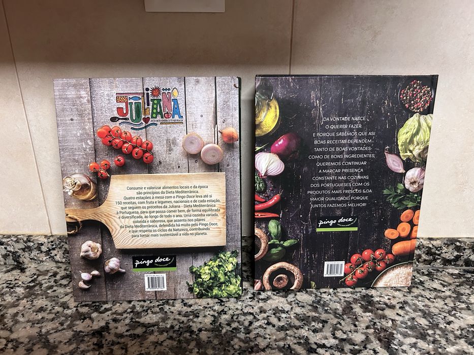 Livros de receitas do pingo doce