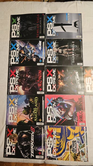 Pełen rocznki gazety Psx Extreme nr. 317 do 327 / 2024 rok . Polecam.
