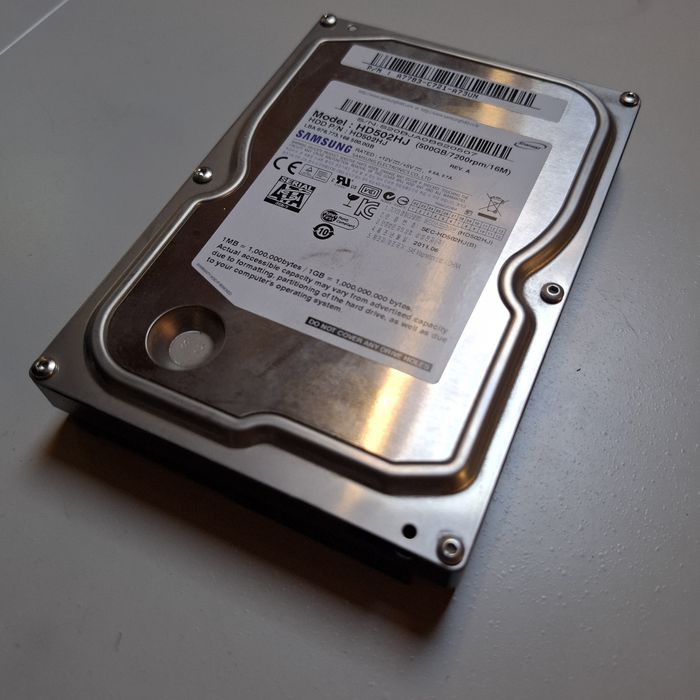 Dysk HDD Samsung 500Gb HD502HJ SATA 7200rpm