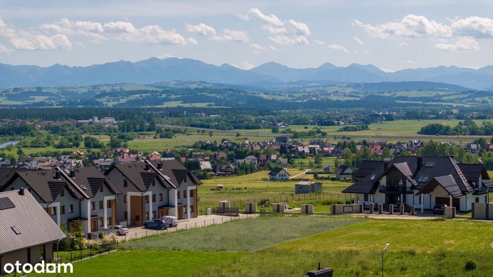 Nowy Targ, widok na Tatry ! idealna na jeden dwa domy !