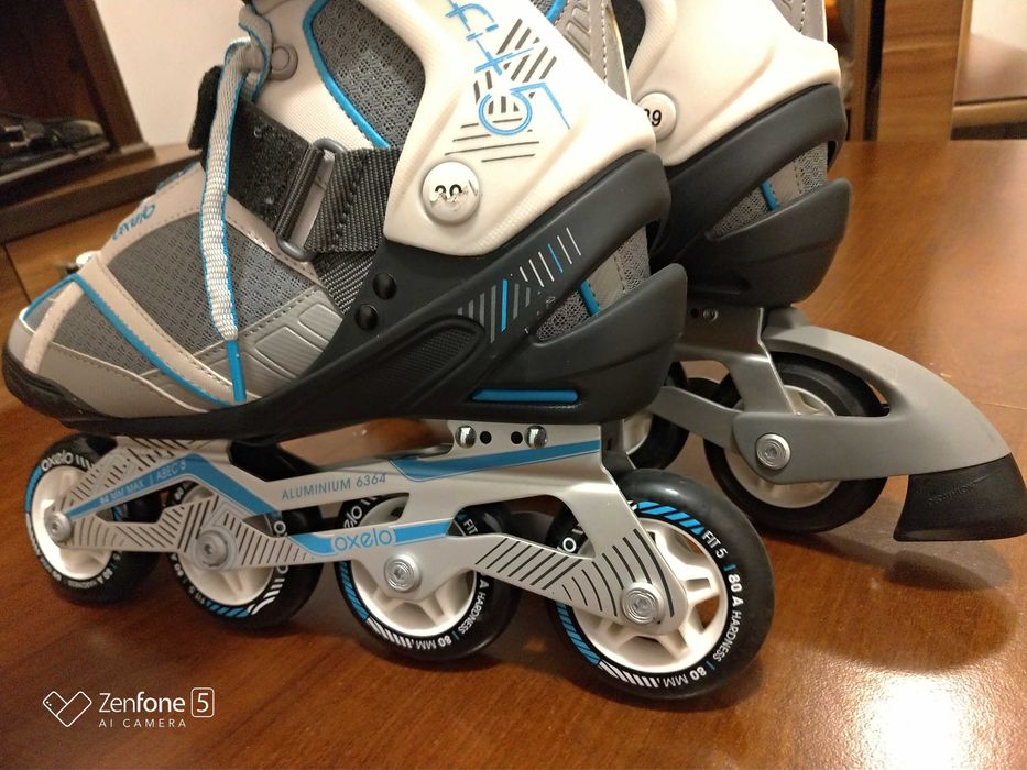 Rolki damskie fitness Oxelo FIT5 rozmiar 39