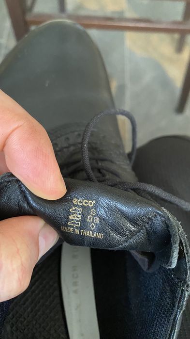Шкіряні туфлі Ecco Gore-tex для гольфу, 45 розміру
