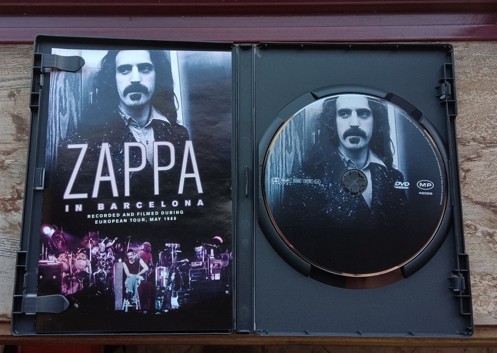 2 DVDs Frank Zappa – Originais e em Excelente Estado