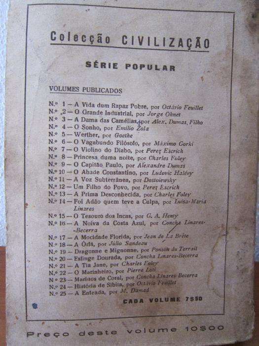 As Pupilas do Senhor Reitor - Júlio Dinis - Livraria Civilização Porto