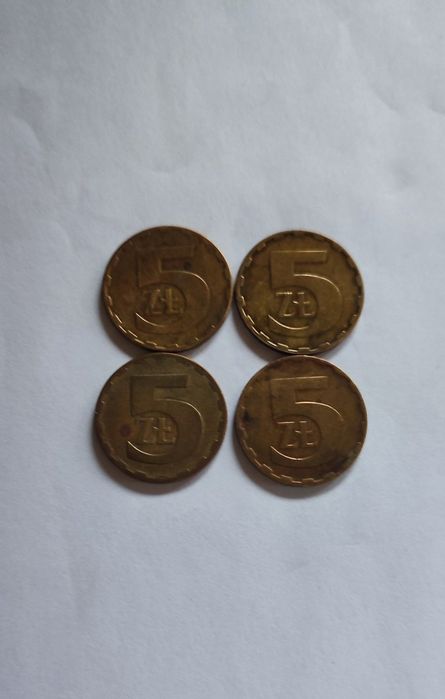 Moneta obiegowa 5 zł PRL