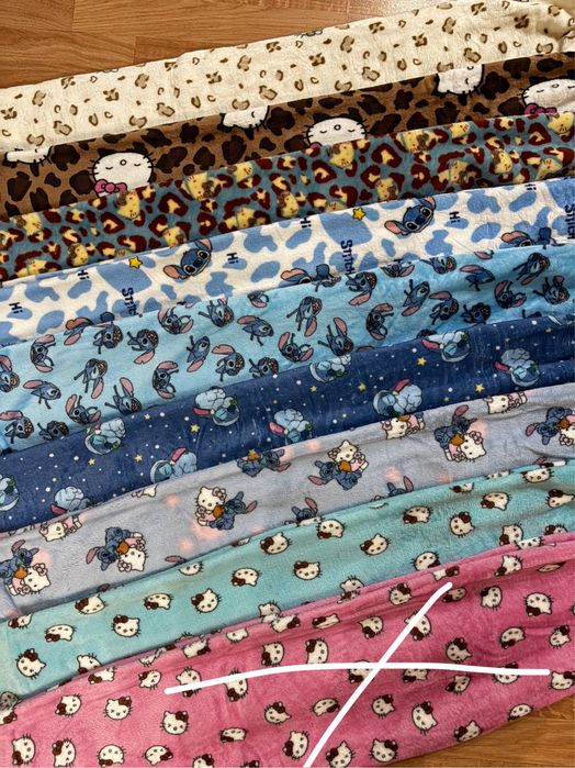 Плюшеві штани Hello Kitty. Spider Man. Batman. Stitch. Kuromi. Хеловін