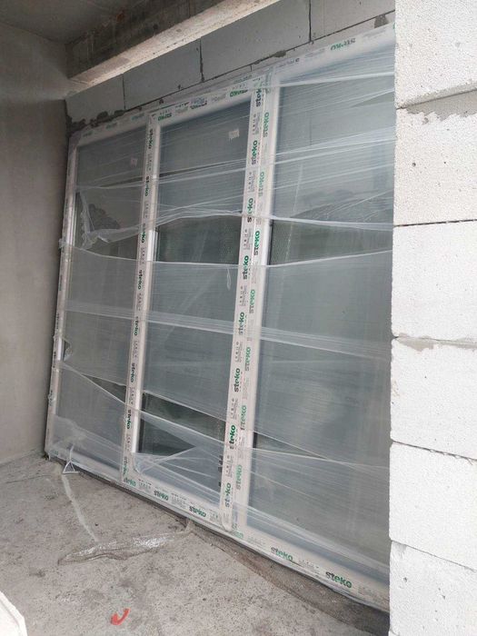 Продам нові Металопластикові двері на терасу Антрацит Знижена ціна