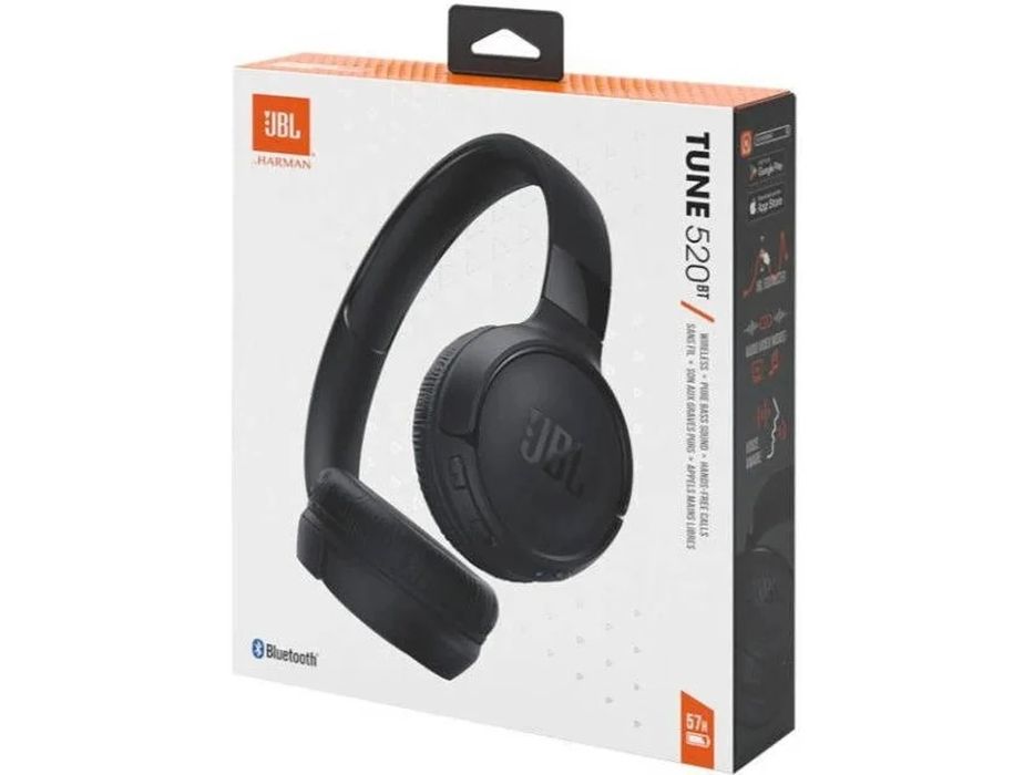 Phone JBL Tunes 520 som fios, novo, dentro de caixa