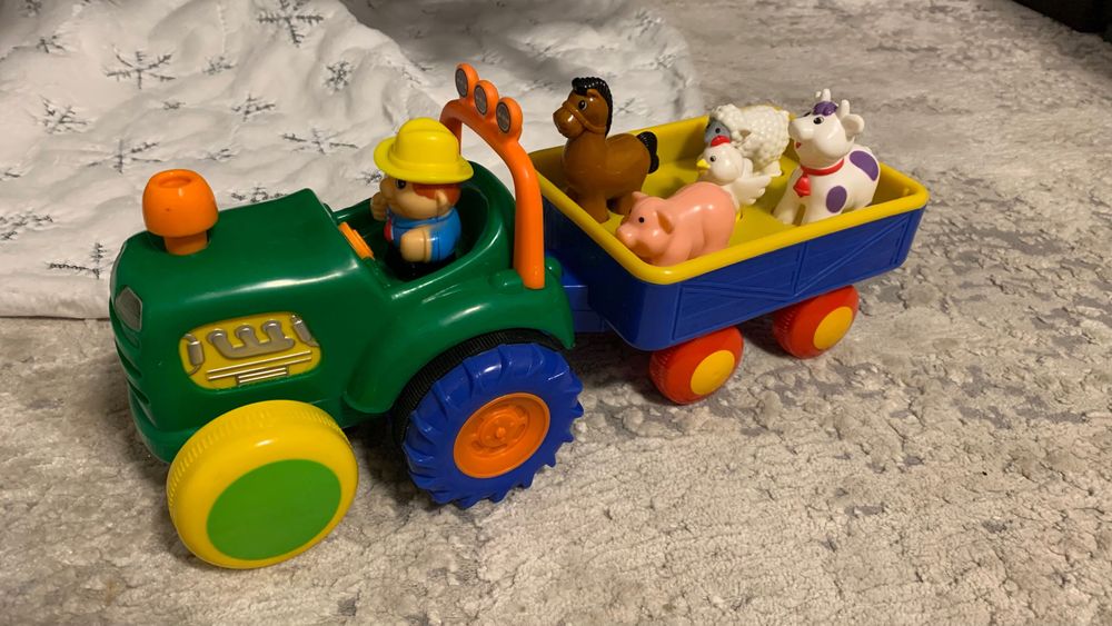 Kiddi Smart "Трактор з трейлером", озвучений українською мовою