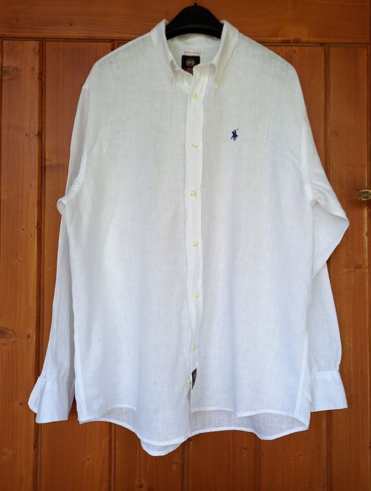 Męska koszula lniana 100% len XL XXL