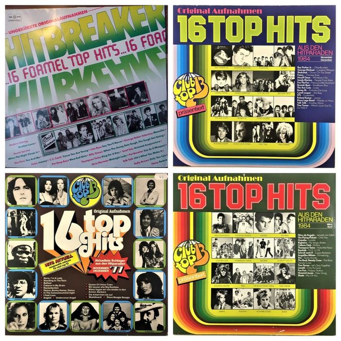 LP Сборники 80х Ronny's PopShow,HighLife,FormelEins,DinoTops,SmashHits