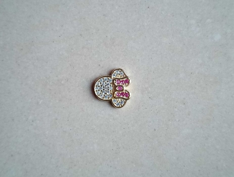 Petite Floating charms Myszka Minnie do szklanego wisiorka P