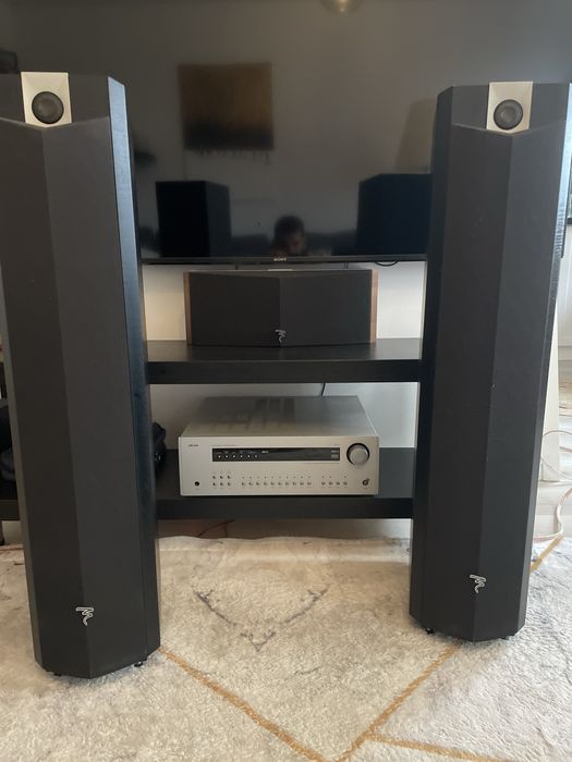 Zestaw Stereo, Kino domowe Focal, Arcam