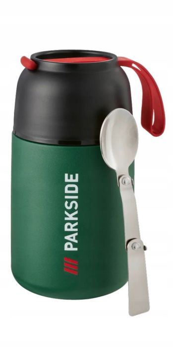 Termos na jedzenie ze składaną łyżką parkside 0,65L