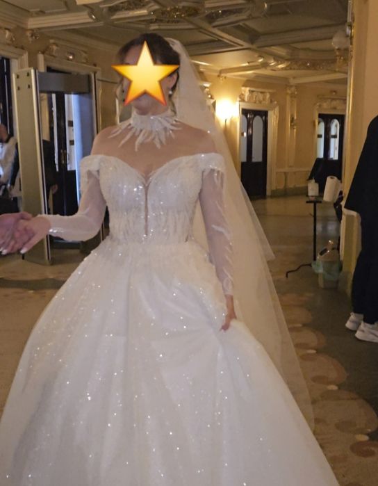 Весільна  сукня колір  LIGHT  IVORY