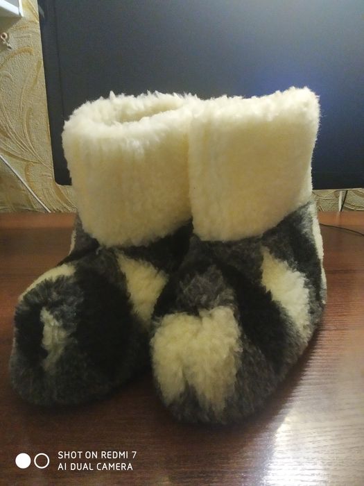 Меховые чуни из овчины