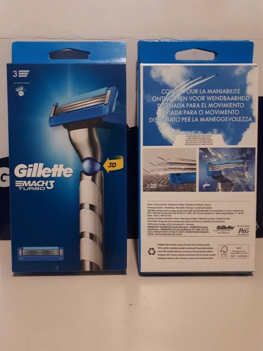 Станки и кассеты для бритья Gillette ассорти