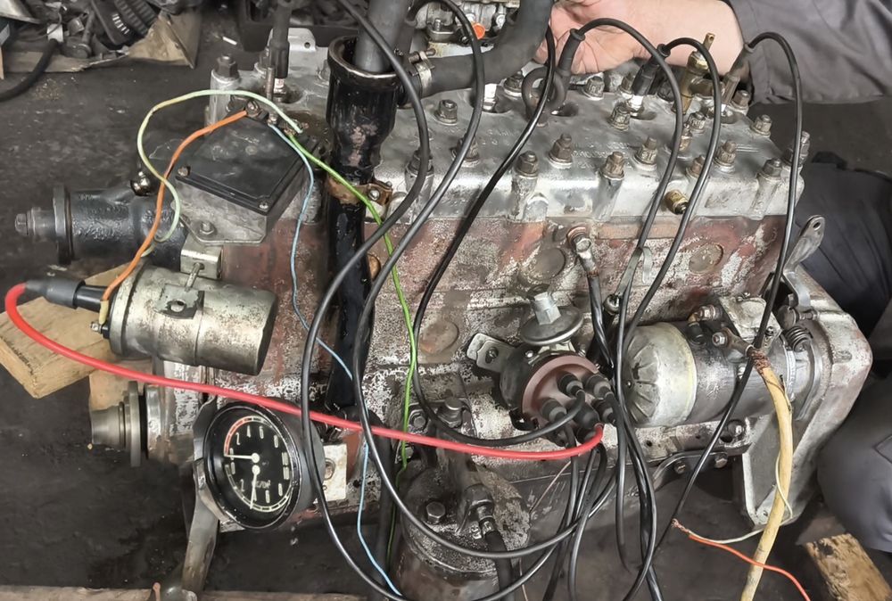 Мотор Двигатель ДВС Газ 51 52 Львівський навантажувач погрузчик номінал після ремонту