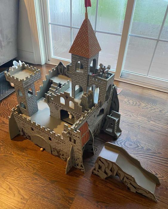 Castelo de brincar medieval - madeira - Imaginarium - enorme