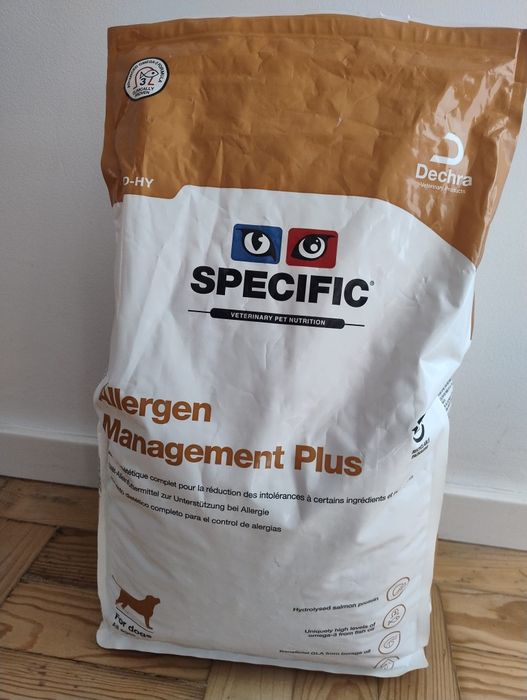 Ração SPECIFIC COD-HY Allergen Management Plus da Dechra,