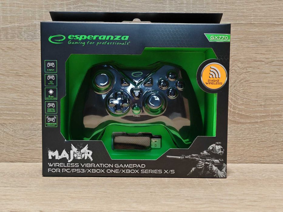 Kontroler Esperanza EGG112K GX770 do XBOX One/PC/PS3