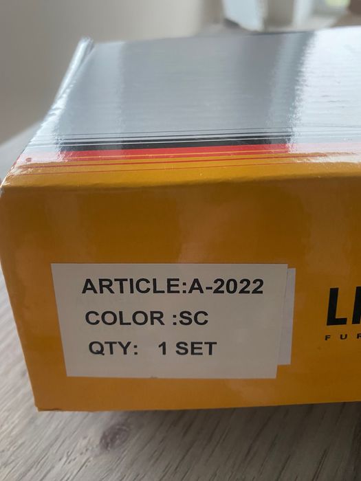 Дверні ручки Ola матовий хром