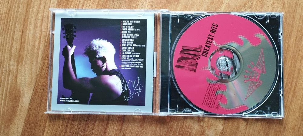 CD Álbum original  - BILLY IDOL - Greatest Hits
