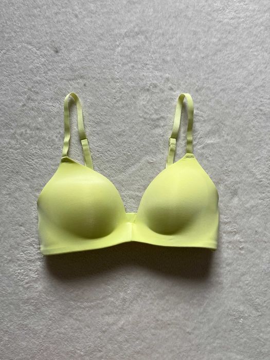 Primark cytrynowy biustonosz bez fiszbinów stanik 70c
