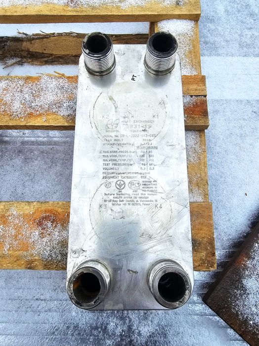 Wymienik płytowy LB31-15 Secespol