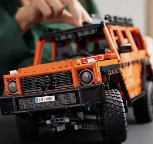 ‼️КОЛЬОРОВА КОРОБКА‼️Mercedes G-500 2891 Конструктор як Лего(Код 1025)