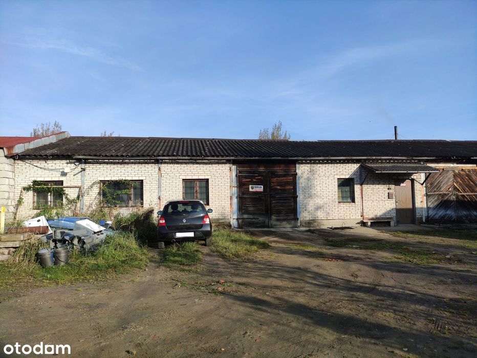 Hala/Magazyn 646 m² / działka 9633 m²/MPZP - Usługi/Produkcja/Magazyny - Więcej