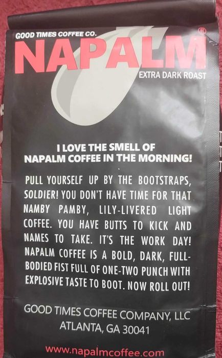 Kawa Napalm Extra Dark Roast - ziarnista 340 g