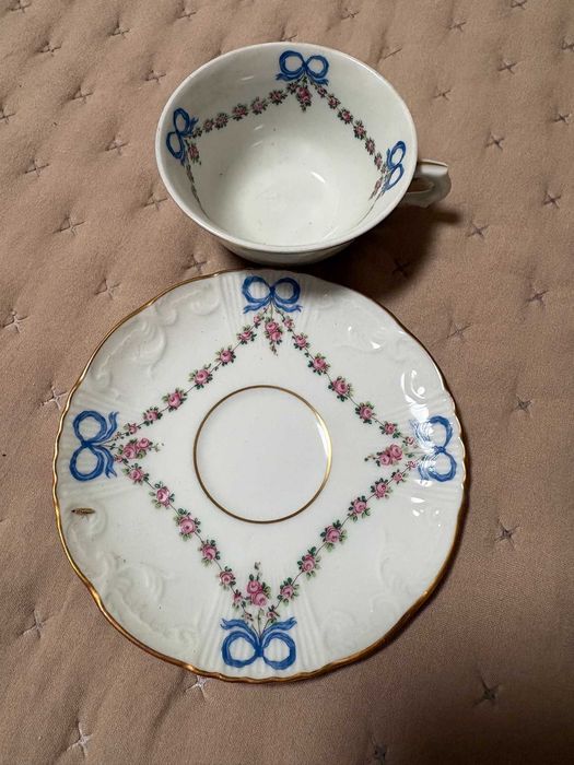 Chávena de café da Vista Alegre Lacinhos